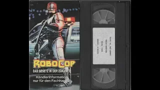 ROBOCOP - Promotional VHS - German Video Trailer / Teaser & Behind the Scenes (BRD 1988) deutsch