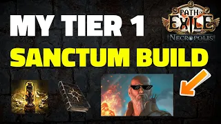 My LOVELY Sanctum Build! Shockwave Totems - Path of Exile: Necropolis [POE 3.24]