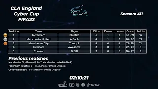 2022.08.26 ► CLA England Cyber Cup FIFA 22