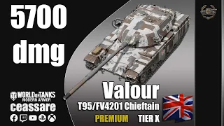 Valour T95/FV4201 Chieftain / WoT Console / PS5 / Xbox Series X / 1080p60