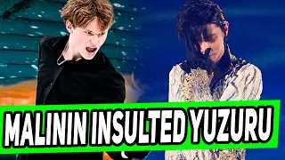 Ilia Malinin accused Yuzuru Hanya of being jealous of his quadruple axel