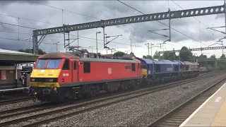 Wrong Line Trains at Tamworth Station 28/07/21