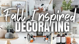 FALL Decorating 3 HOUSES in 3 HOURS 🤯 | FALL Home DECORATING MARATHON | 3 HOURS of Fall DECORATING
