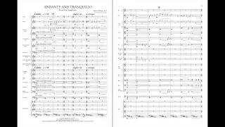 Andante and Tranquillo by Samuel Barber/arr. Richard L. Saucedo