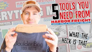 5 Woodworking Tools You Need From Harbor Freight Vol. 8