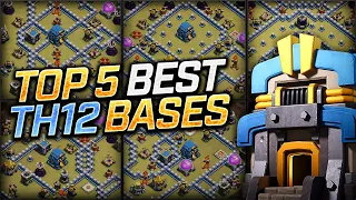 NEW BEST TH12 BASES (War/Trophy/Farming) 😍 TOP 5 Town Hall 12 Base Links for 2024 - Clash of Clans