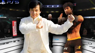 Bruce Lee vs. Jackie Chan | EA Sports UFC 4 (PS5)