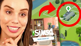 Rebuilding Newcrest with the new kit! 📚 The Sims 4