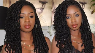 Simple Spring Twist Tutorial ft Outre Spring Twist Hair| Passion Twist, Protective Styles,