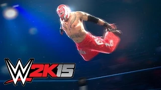 I Hate You Rey Rey!!! Father Vs. Son [Main Event] WWE 2K15 Gameplay, Commentary