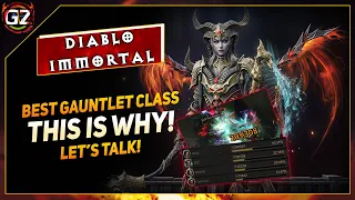 Necromancer is BEST Gauntlet Class | This is Why | Diablo Immortal