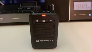 Weekly Fire Pager Test on Motorola Minitor VI