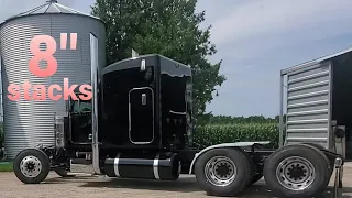 Peterbilt 379 Rebuild (Episode 15) 8" stacks. I need your help