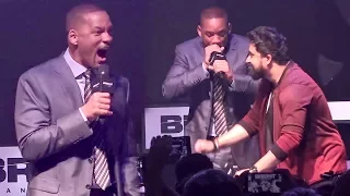 Will Smith's Amazing BEATBOXING LIVE At Bright Netflix Movie India Premiere