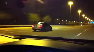 BMW M5 E60 vs Mercedes C63 AMG