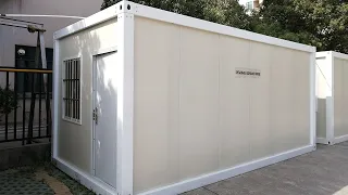 Installation Of Detachable Container House