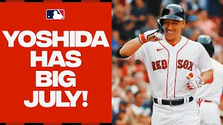 Macho Man Masataka Yoshida has MONSTER month of July!! He continues to rake for Boston! 吉田正尚ハイライト