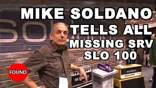 Stevie Ray Vaughan SRV SLO 100 lost amp Mike Soldano explains NAMM 2019