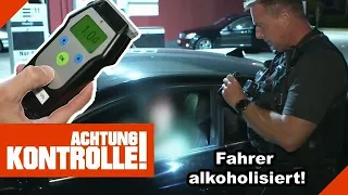 Zu viel getrunken? 🍺 Audi-Fahrer riecht stark nach ALKOHOL! |1/2| Kabel Eins | Achtung Kontrolle