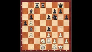 Жертва ферзя в партии Дубов - Карлсен на Chessable Masters