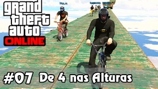 GTA V Online: Fúria em 2 Rodas #7 - Corrida nas Alturas! Monta Ficando de 4? o.O