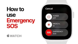 Apple Watch Series 4 — How to Use Emergency SOS — Apple