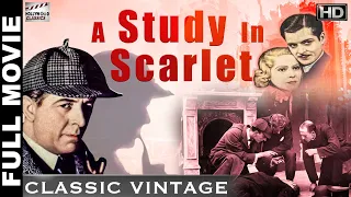 A Study In Scarlet - 1933 l Superhit Thriller Hollywood Movie l Reginald Owen , Anna May Wong