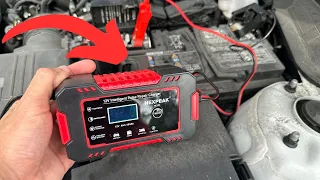 Smart Car Battery Charger with Pulse Repair: Full Review!