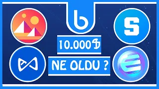 1 NİSAN'DA 10.000$'LIK MANA,SAND,AXS,ENJİN VE JEWEL YATIRIMI YAPSAYDIM ŞUAN YATIRIMIM NE OLURDU?