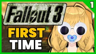 [Fallout 3] First Playthrough: Baby Steps | Part 1 | Let's Play with Vtuber Clara Dogford