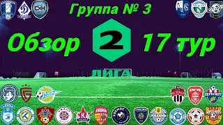 Вторая лига. Обзор 17-го тура группа № 3, сезон 2022/23