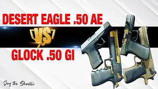 Desert Eagle .50 AE vs Glock .50 GI