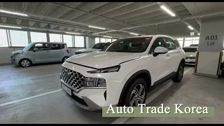 Обзор на автомобиль Hyundai Santa Fe 2023 г / Авто на Казахстан из Кореи / Auto Trade Korea