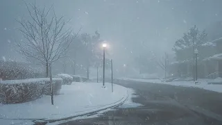 Breathe Easy in the Blizzard | Snowstorm White Noise for Relaxation