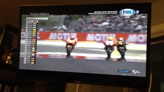 MotoGP2015 Le mans Battles  : Marc Marquez vs Andrea Iannone