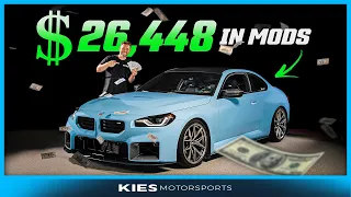 HEAVILY modifying the BRAND NEW G87 BMW M2 | 32 Mods!