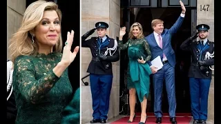 Queen Maxima and Willem Alexander at Prince Claus Aw ards