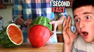 He Did This In 1 SECOND..! (Fastest Workers Ever)