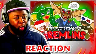 (REACTION) The EVOLUTION of Gremlins / Every Type of Gremlin (ANIMATED)