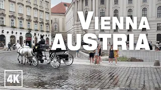 VIENNA Schwedenplatz, Herrengasse to Michaelerplatz • 4K 60fps ASMR Real Time Virtual Walking Tour