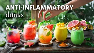 Anti-inflammatory drinks (healthy + refreshing!) 🍹