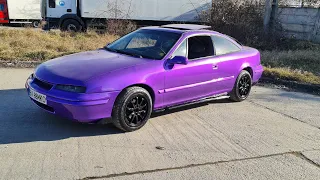 Opel calibra new color purple Lamborghini 2017