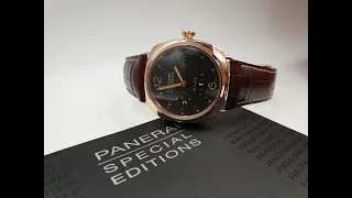 Обзор часов Panerai Radiomir 10 Days GMT Automatic Oro Rosso 45 mm PAM00497