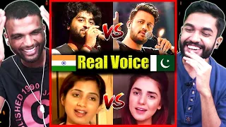 Indian vs Pakistani Singers without Autotune || Who's Better?