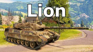 World of Tanks Lion - 7 Kills 10,4K Damage | NEW TANK !
