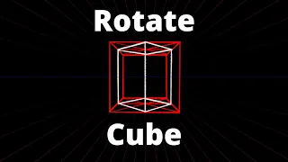 How to Rotate a Perfect Cube in One Point Perspective