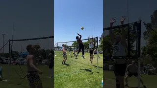 MOST INSANE VERTICAL🏐 Thoughts? #volleyball #vertical #jump #spike #amazing #ace #volleyballworld