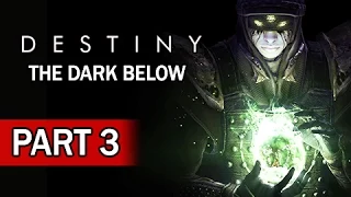 Destiny The Dark Below DLC Walkthrough Part 3 - Salvage The Cauldron Hunter Multiplayer