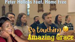 Reaction:Amazing Grace-Peter Hollens feat Home Free