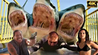 3 Headed Shark Attack - Gli Attacchi e la Morte dello Squalo a 3 Teste (Scena Finale) (4K)